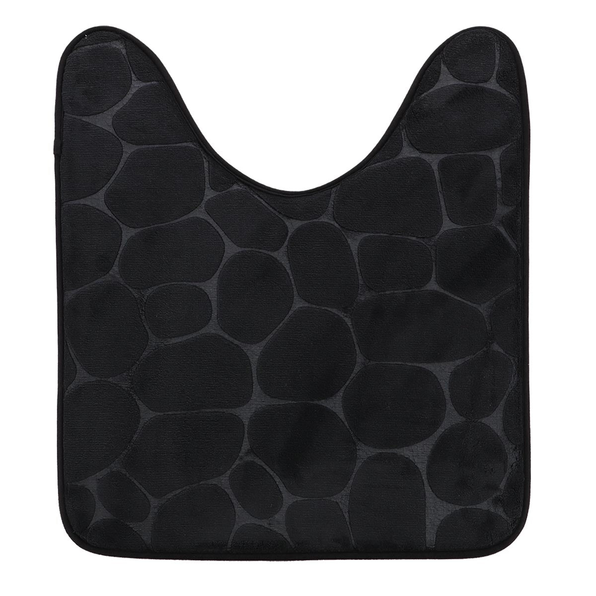 Covoraș din microfibră cu spumă de memorie 45×50 cm – Negru