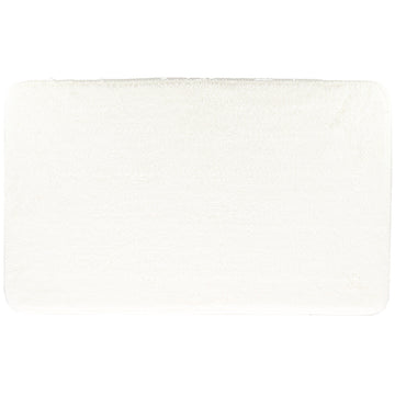 Covoraș din microfibră moale 45×75 cm – Alb