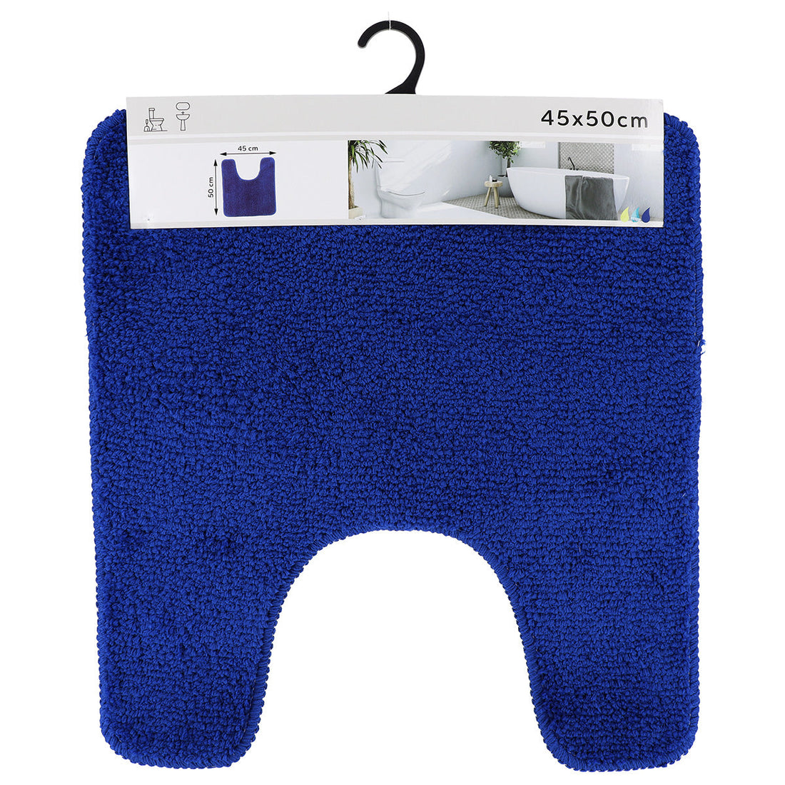 Covoraș Toaletă din Microfibră 45x50 CM - Navy Blue