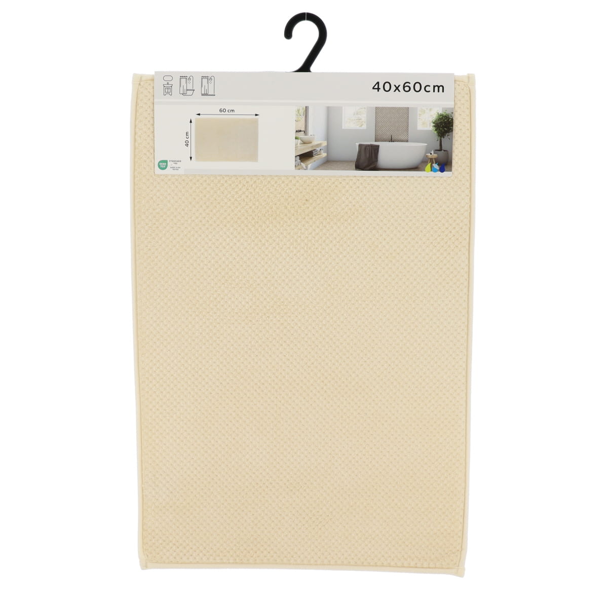 Covorașul Polyester 40x60 CM - Bej