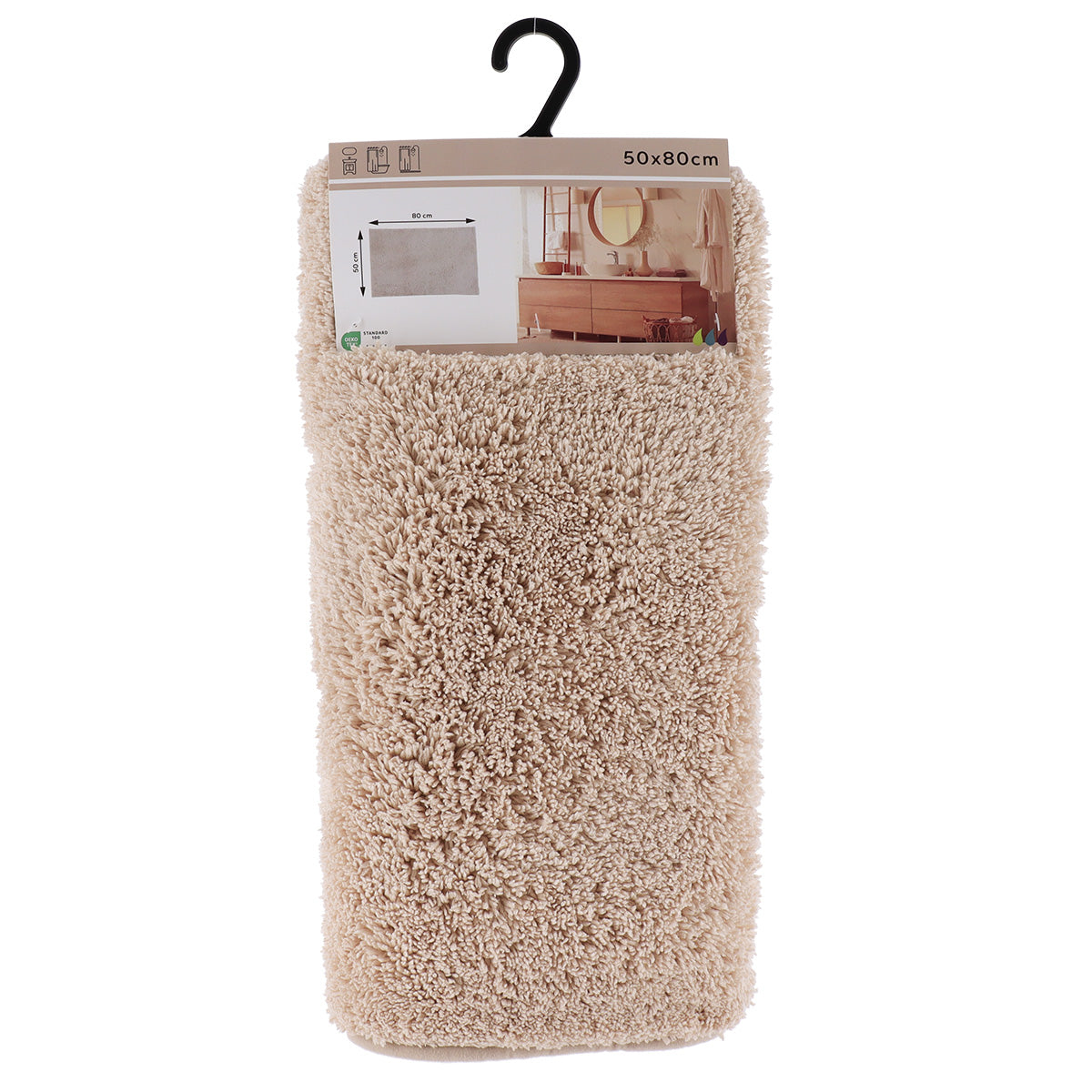 Covoraș poliester 50×80 cm – Bej