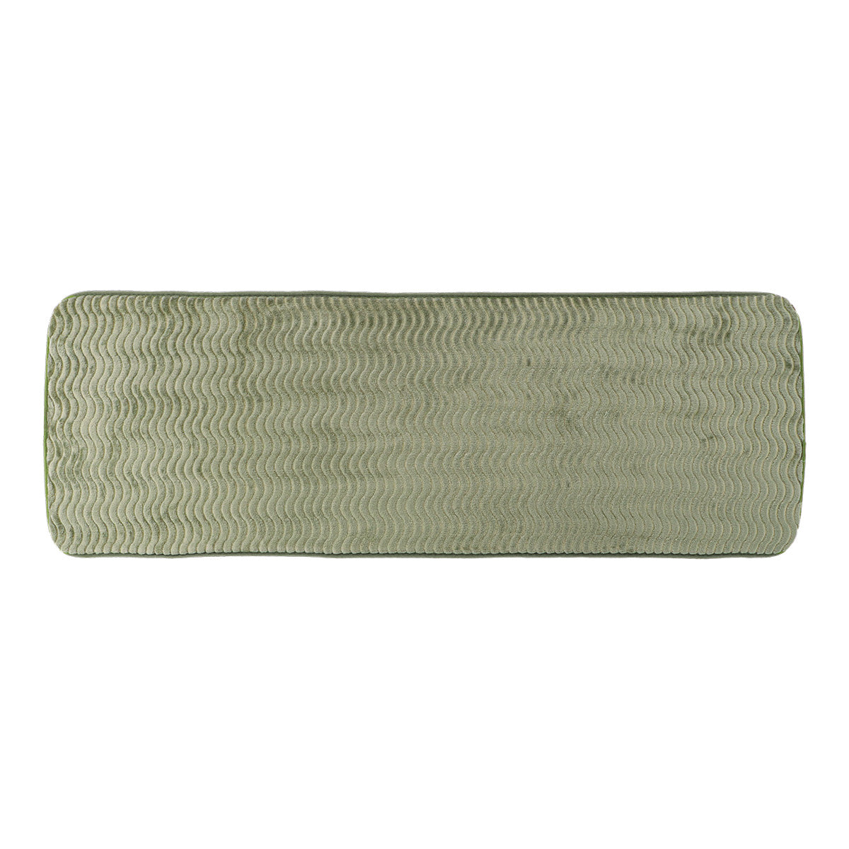 Covoraș din poliester cu efect de valuri 40×120 cm – Kaki