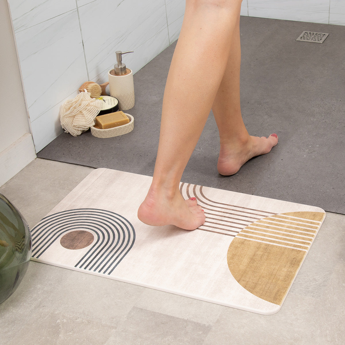 Covoraș diatomit 39×60 cm – model IMAGINE