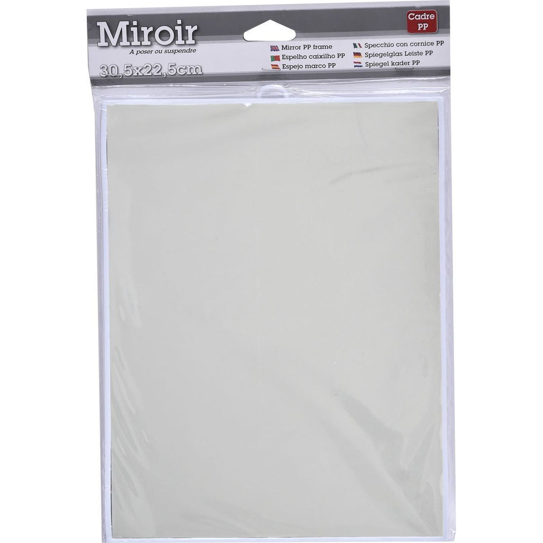 Oglindă Mare 3 Culori Asortate - Alb/Bej/Gri
