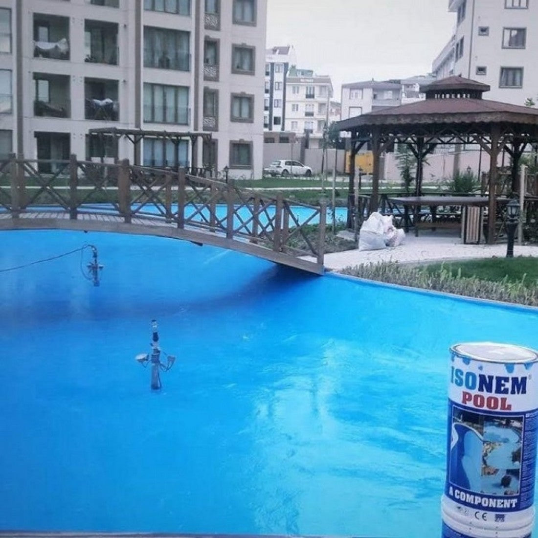 Vopsea Poliuretanică pentru Piscine 4,5 kg – POOL PAINT