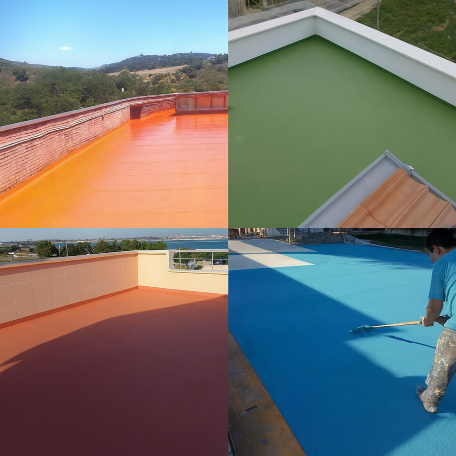 Vopsea Hidroizolantă Elastică pe Bază de Apă – Acoperis 4