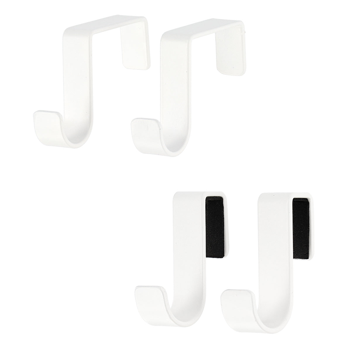 Structură modern din inox pentru paravan/uşă de duş – Alb mat