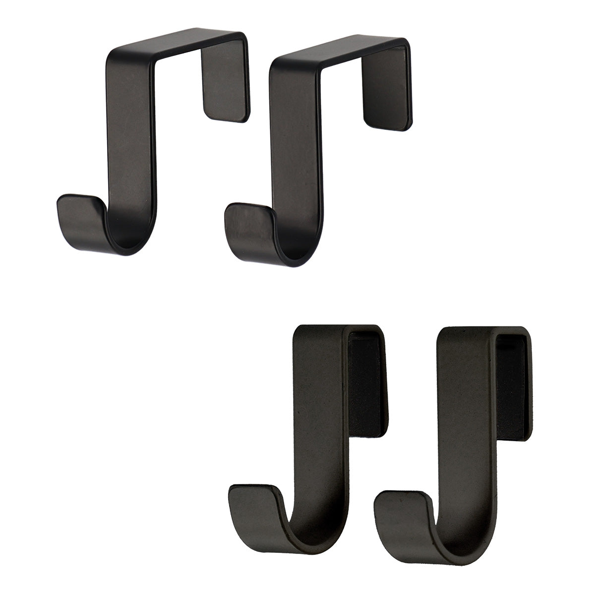 Suport depozitare din inox pentru paravan/uşă de duş – Negru mat