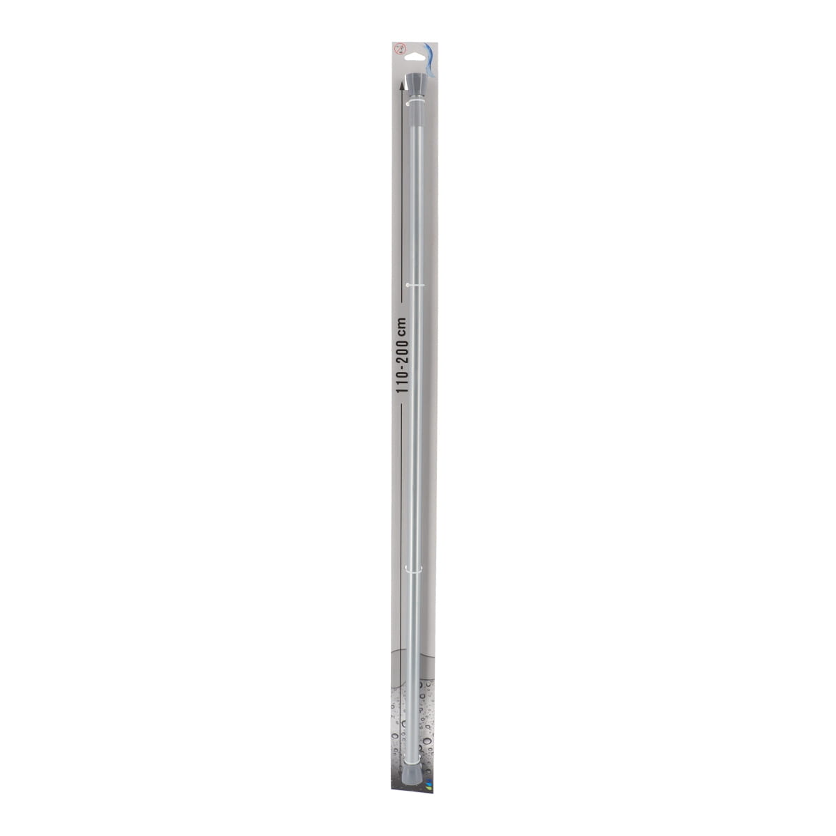 Bară De Duș Din Aluminiu Extensibilă 110–200cm – Crom