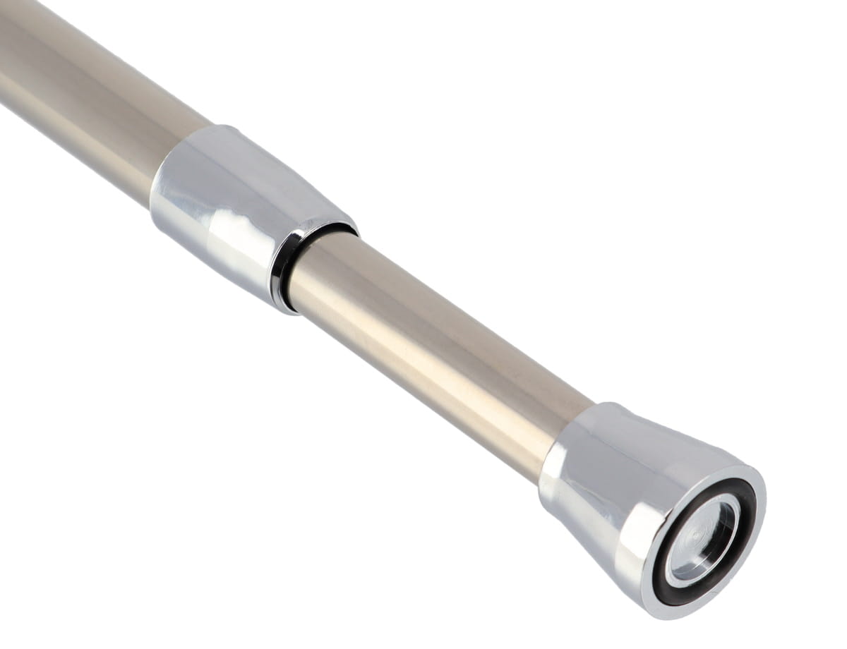 Bară De Duș Din Oțel Inoxidabil Extensibilă 135–250cm – Crom