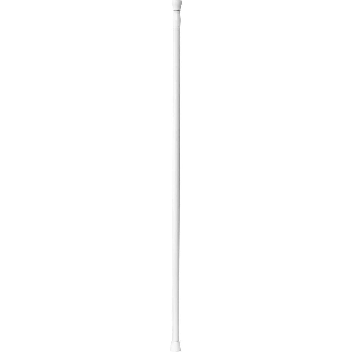 Bară de duș extensibilă din aluminiu 110–200 cm – Alb