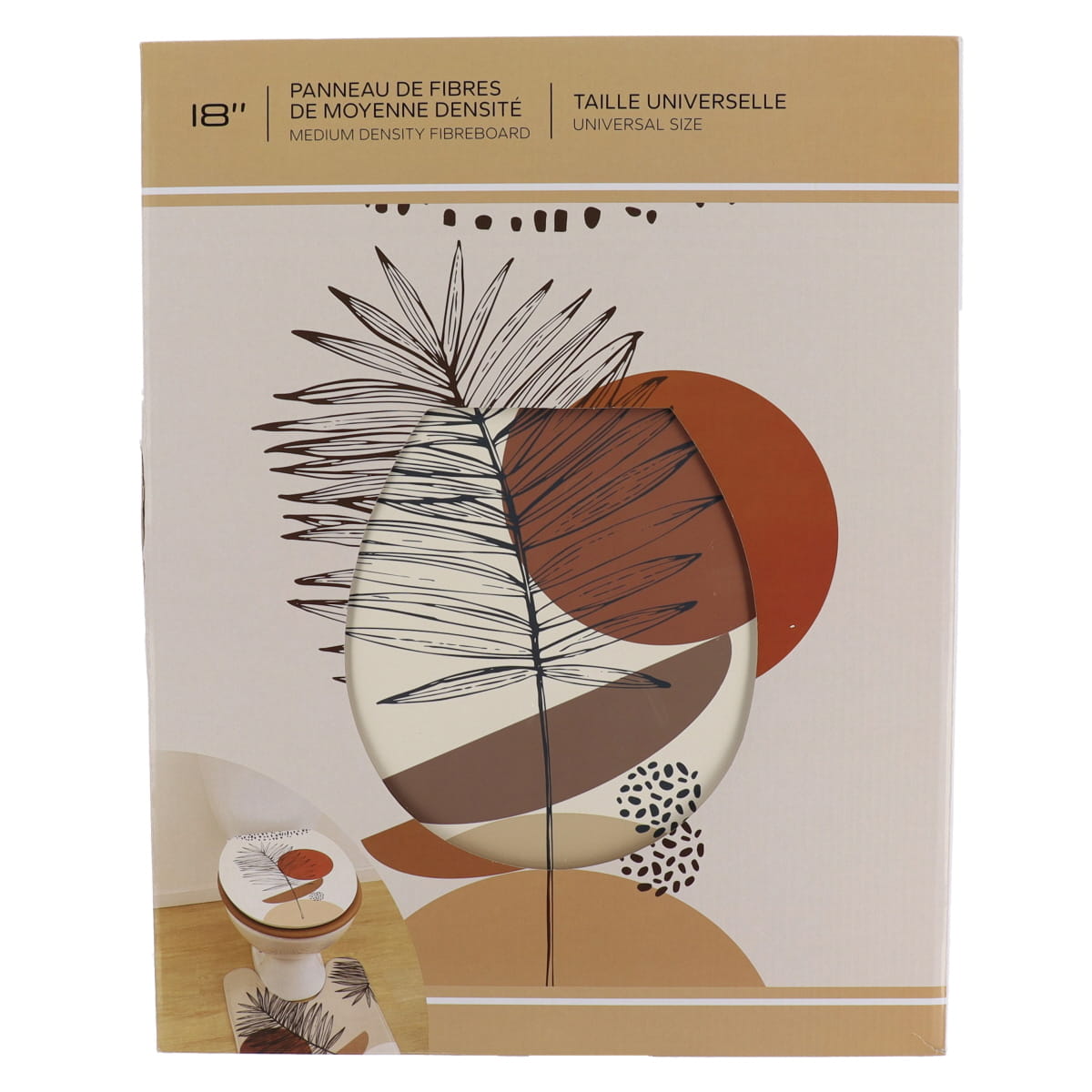 Capac WC Din MDF 18 Inch Cu Balamale Din Plastic – Reconnect