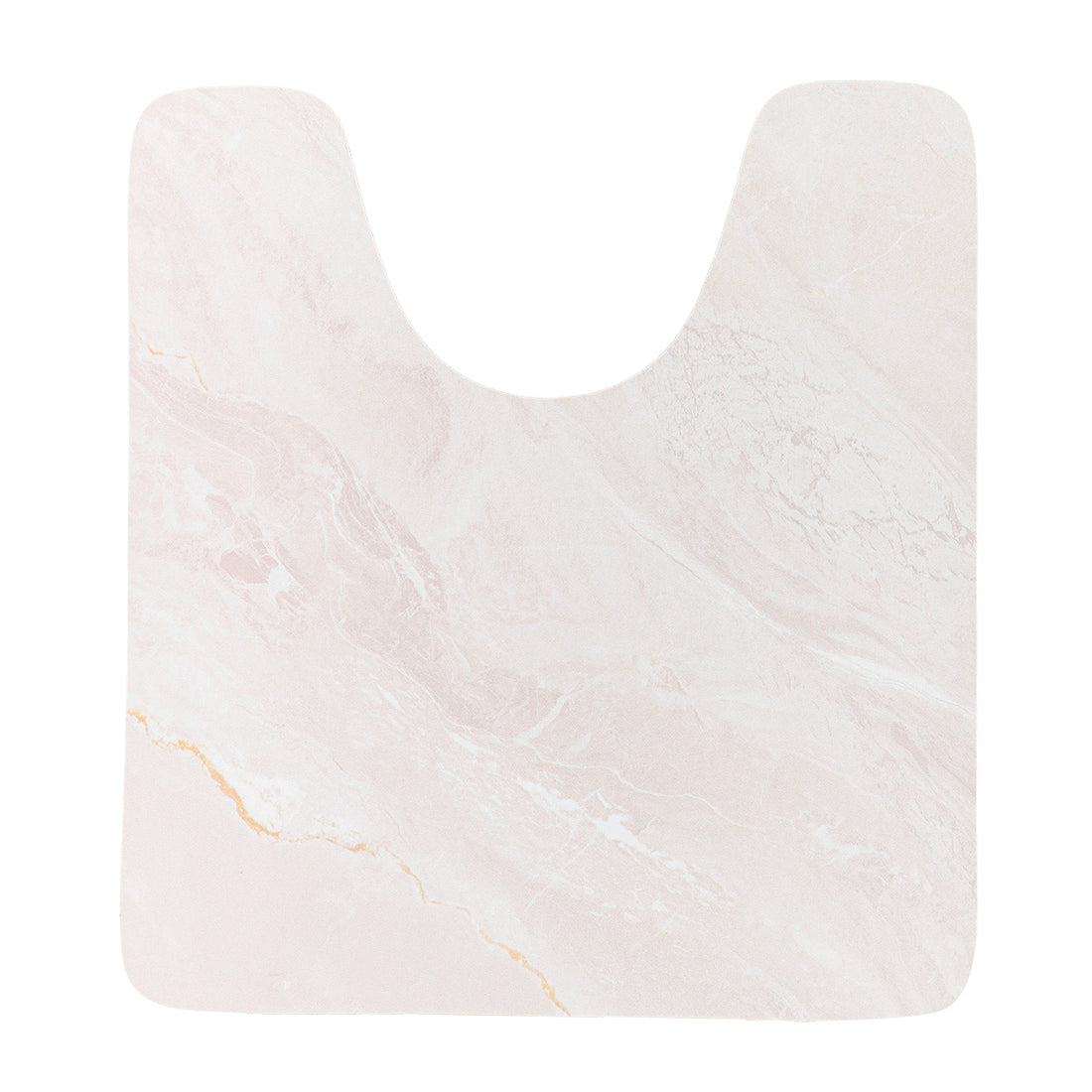 Covoraș Absorbant Contur Toaletă 45x50cm – Efect Marmură Bej