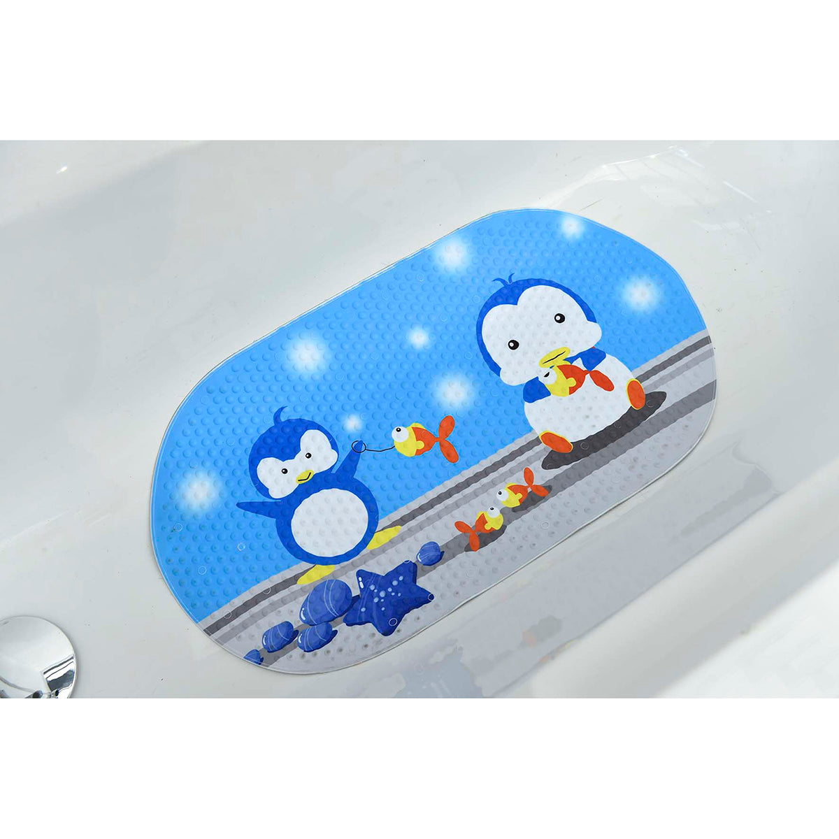 Covoraș De Baie Antiderapant Cu Pinguin Pentru Copii – Childish