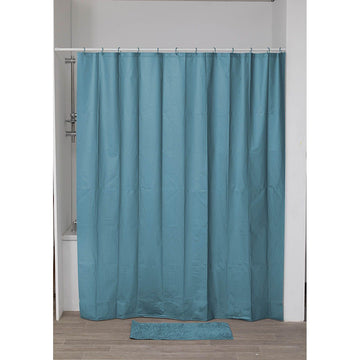 Draperie de Duș EVA LASER – 180x200 cm, Albastru Peacock