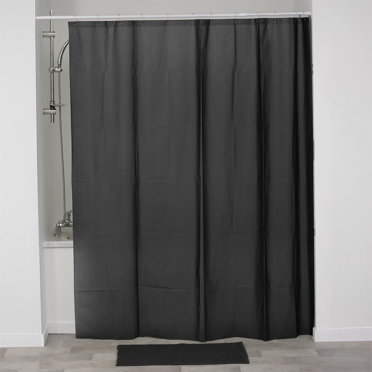 Draperie de Duș EVA LASER – 180x200 cm, Neagră