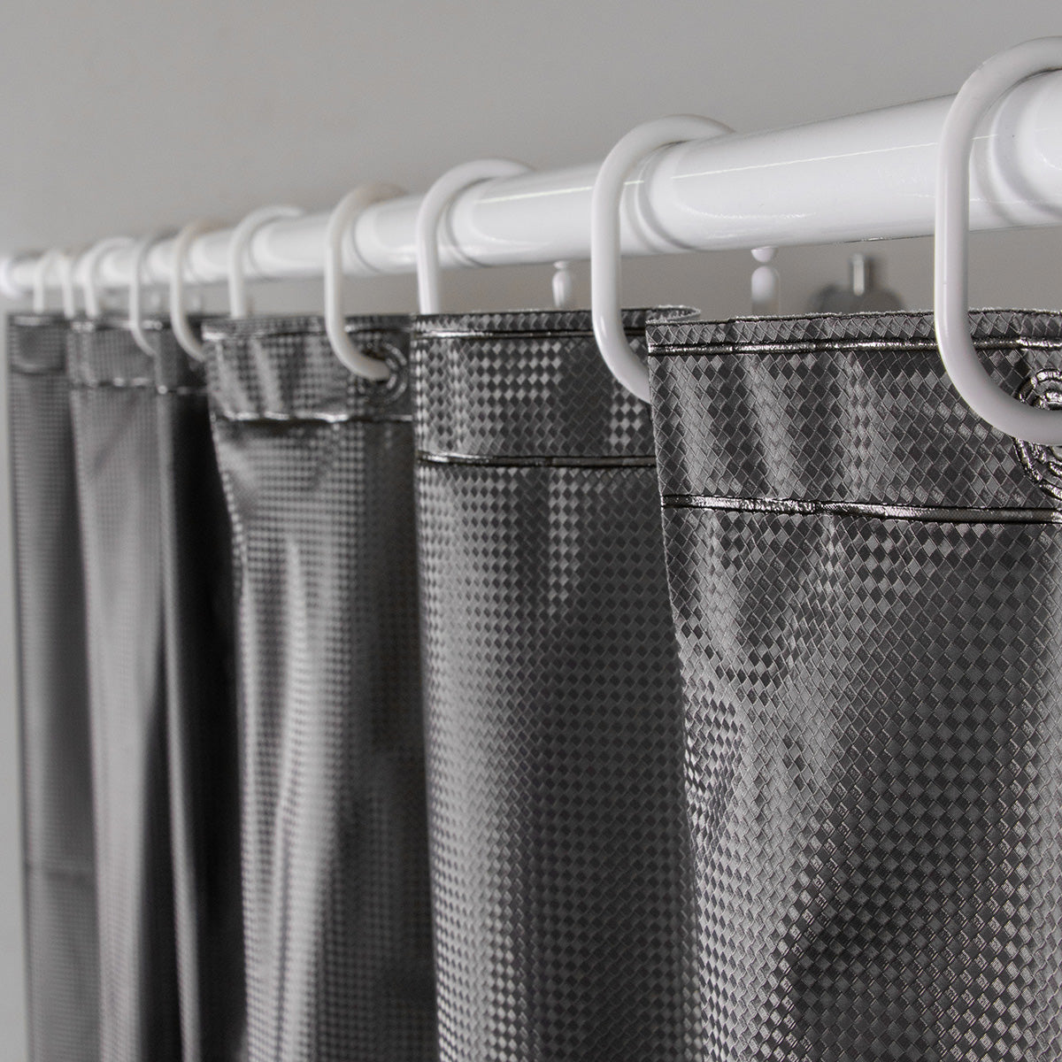 Draperie de Duș EVA LASER – 180x200 cm, Neagră