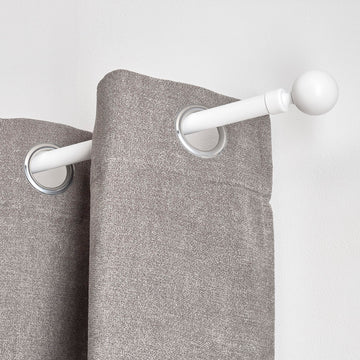 Galerie Extensibilă 120–210 CM Stael Finial D19 – Alb Mat