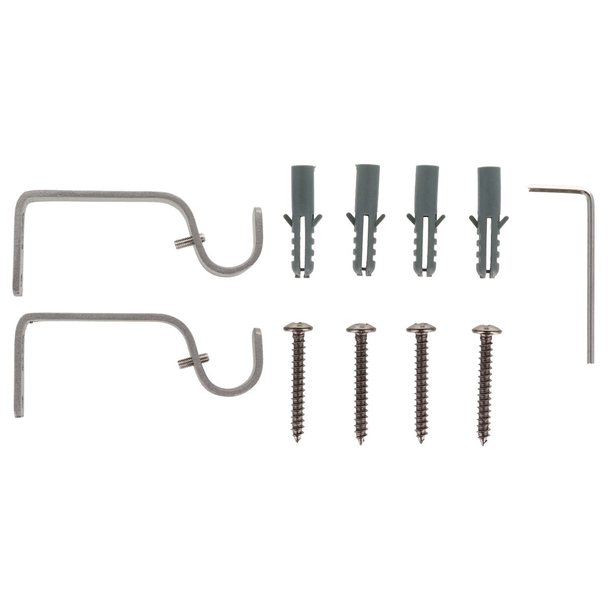 Galerie Extensibilă 120–210 CM Stael Finial D19 – Gri Beton