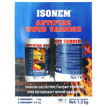 Lac Transparent Ignifug pentru Lemn – Anti Fire Wood Varnish