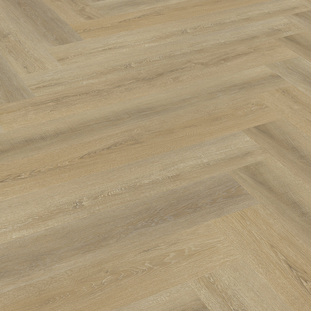Parchet SPC Herringbone 5 mm - Sawcut Oak Natural | Home30