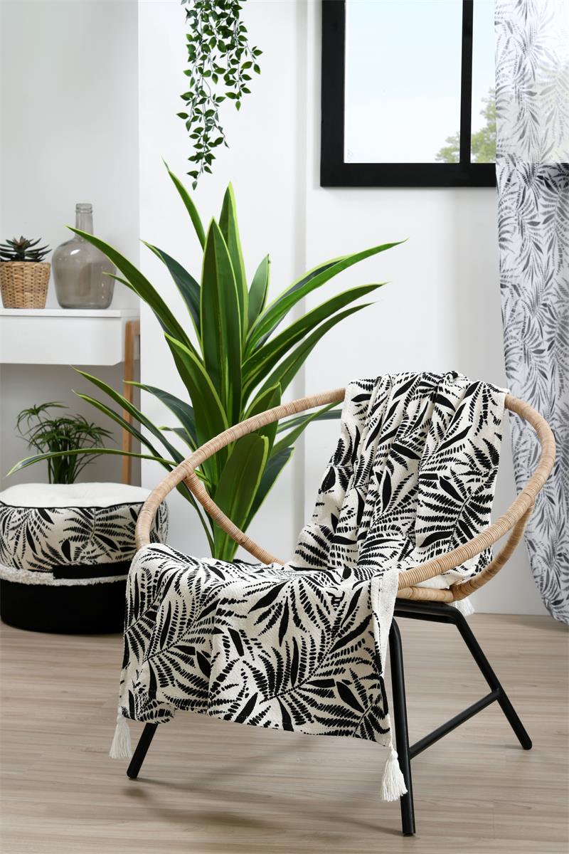 Pătură Decorativă Ziana Ecru 125x150 cm