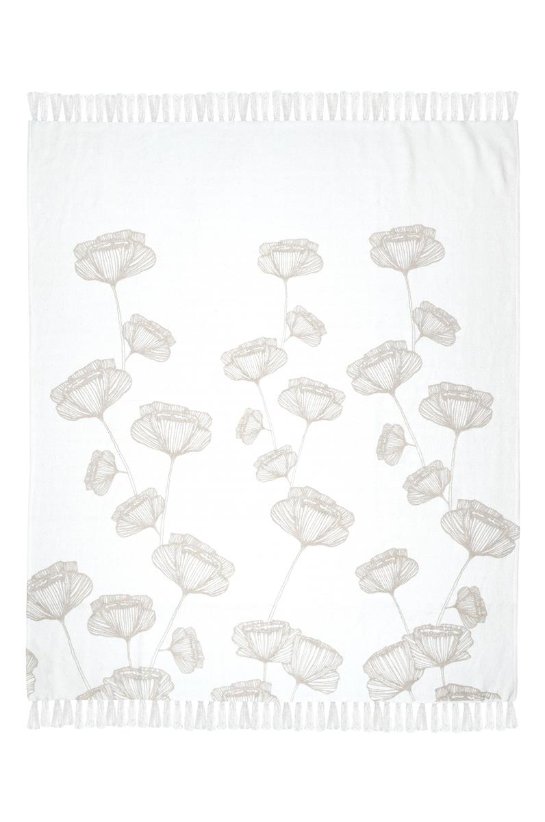 Pătură Decorativă Oriana Natur 125x150 cm