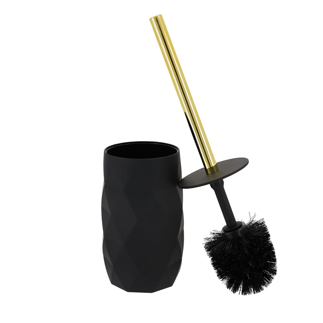 Perie WC ABS + cauciuc – Negru mat