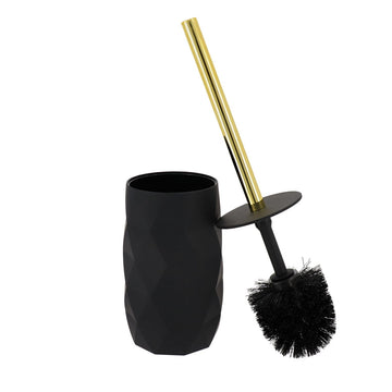 Perie WC ABS + cauciuc – Negru mat