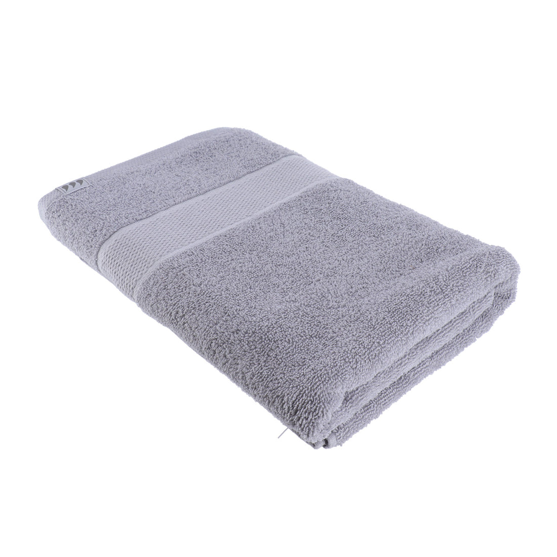 Prosop baie 100% bumbac 70x130 cm gri deschis – moale și absorbant