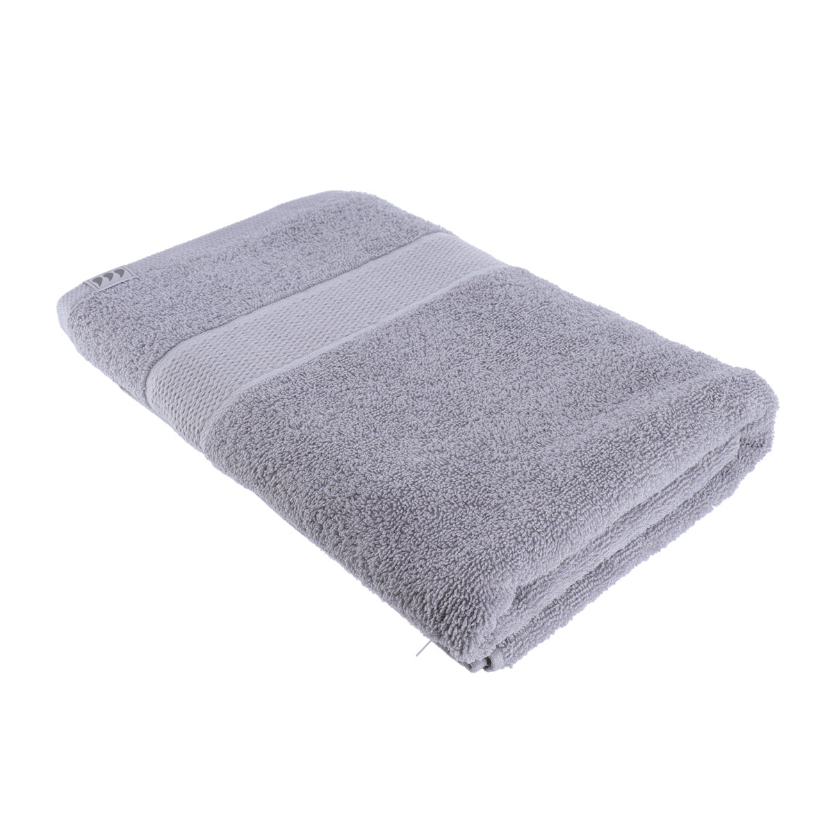 Prosop baie 100% bumbac 70x130 cm gri deschis – moale și absorbant