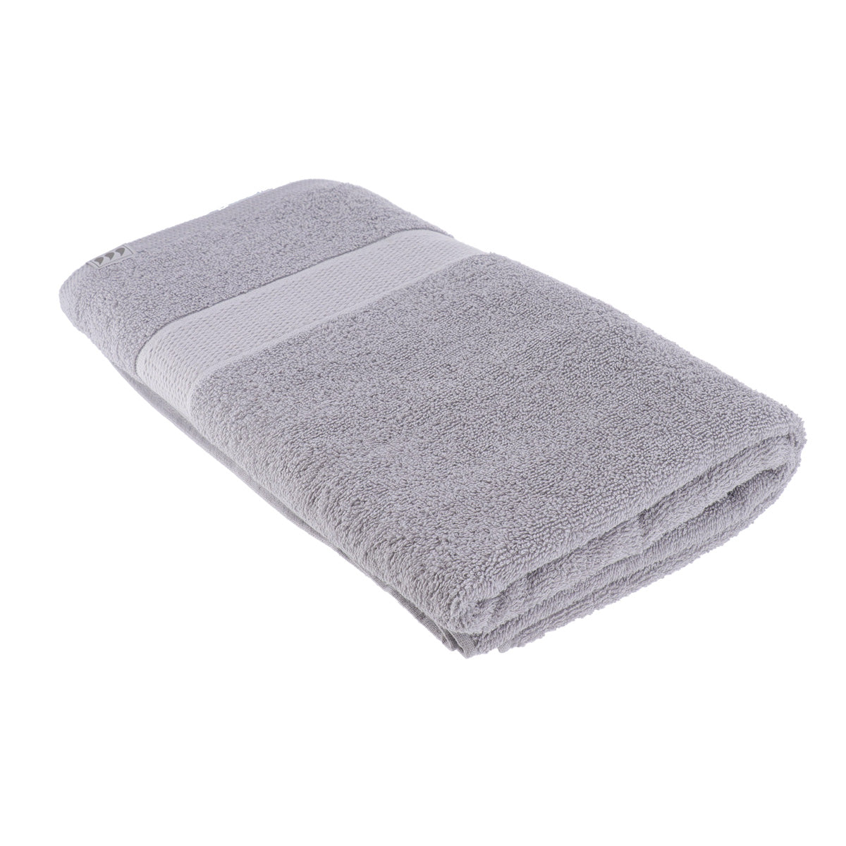 Prosop baie XXL 100% bumbac 90x150 cm gri deschis – moale și pufos