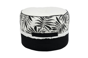 Puf Ziana Ecru 40x30 cm