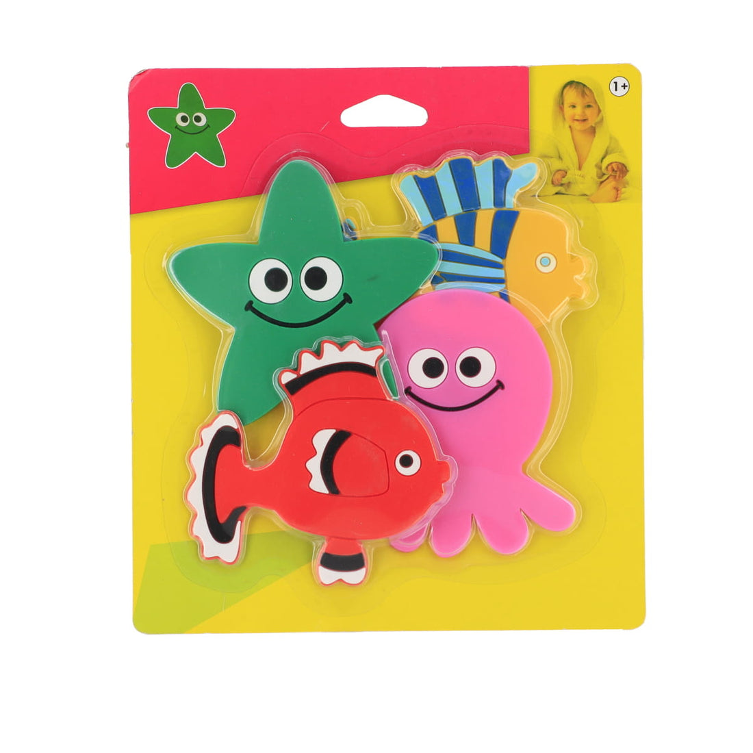 Set 4 Mini Covorașe Antiderapante PVC Pentru Duș – Copii