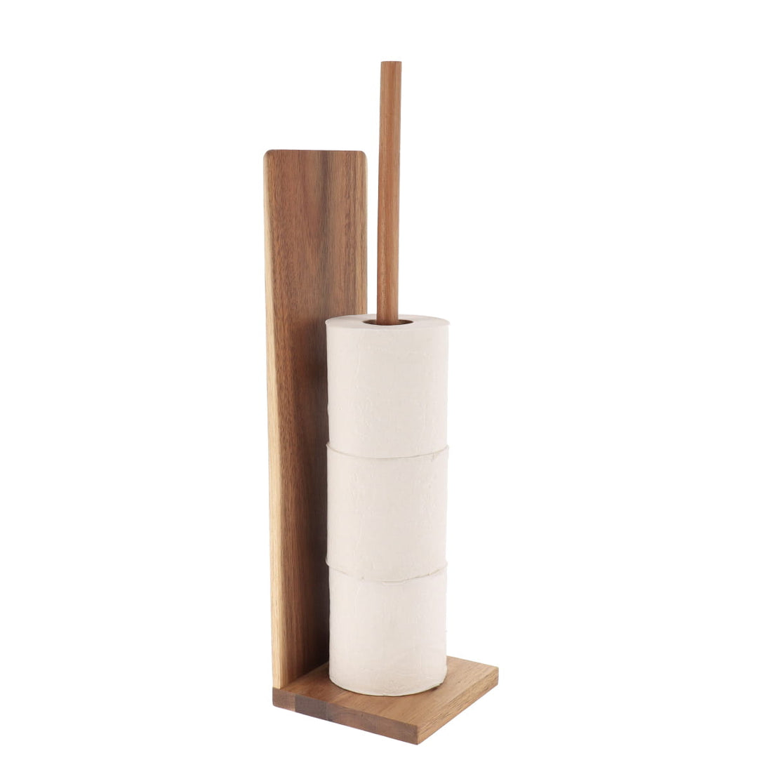 Suport Rezervă Hârtie Igienică Din Lemn De Acacia