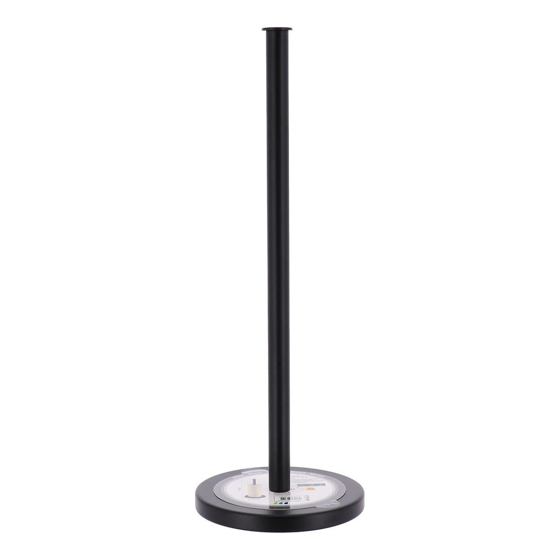 Suport Rezervă Hârtie Igienică Din Metal – Negru Mat