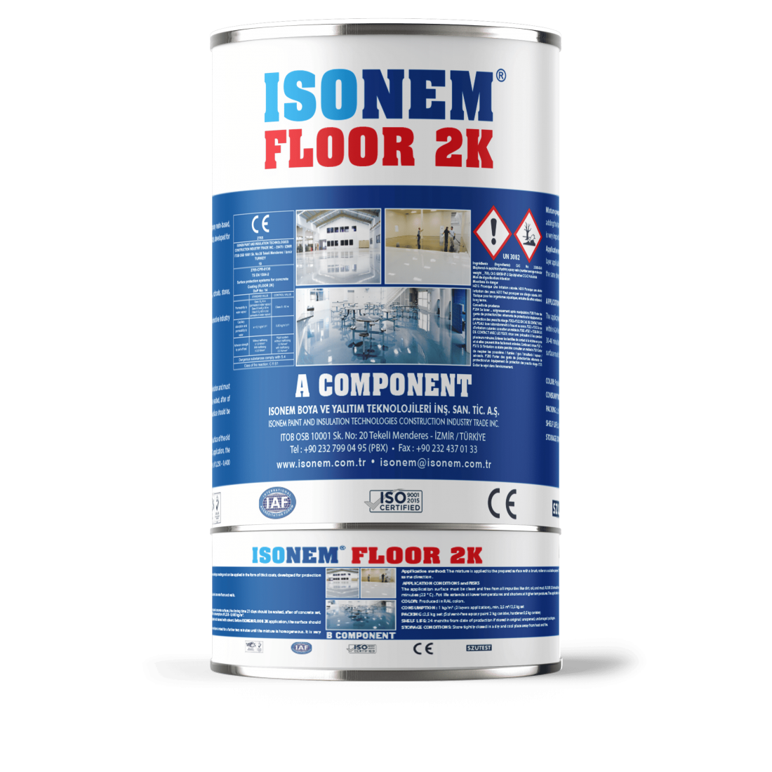 Vopsea Epoxidică Bicomponentă Fără Solvent – Floor 2K