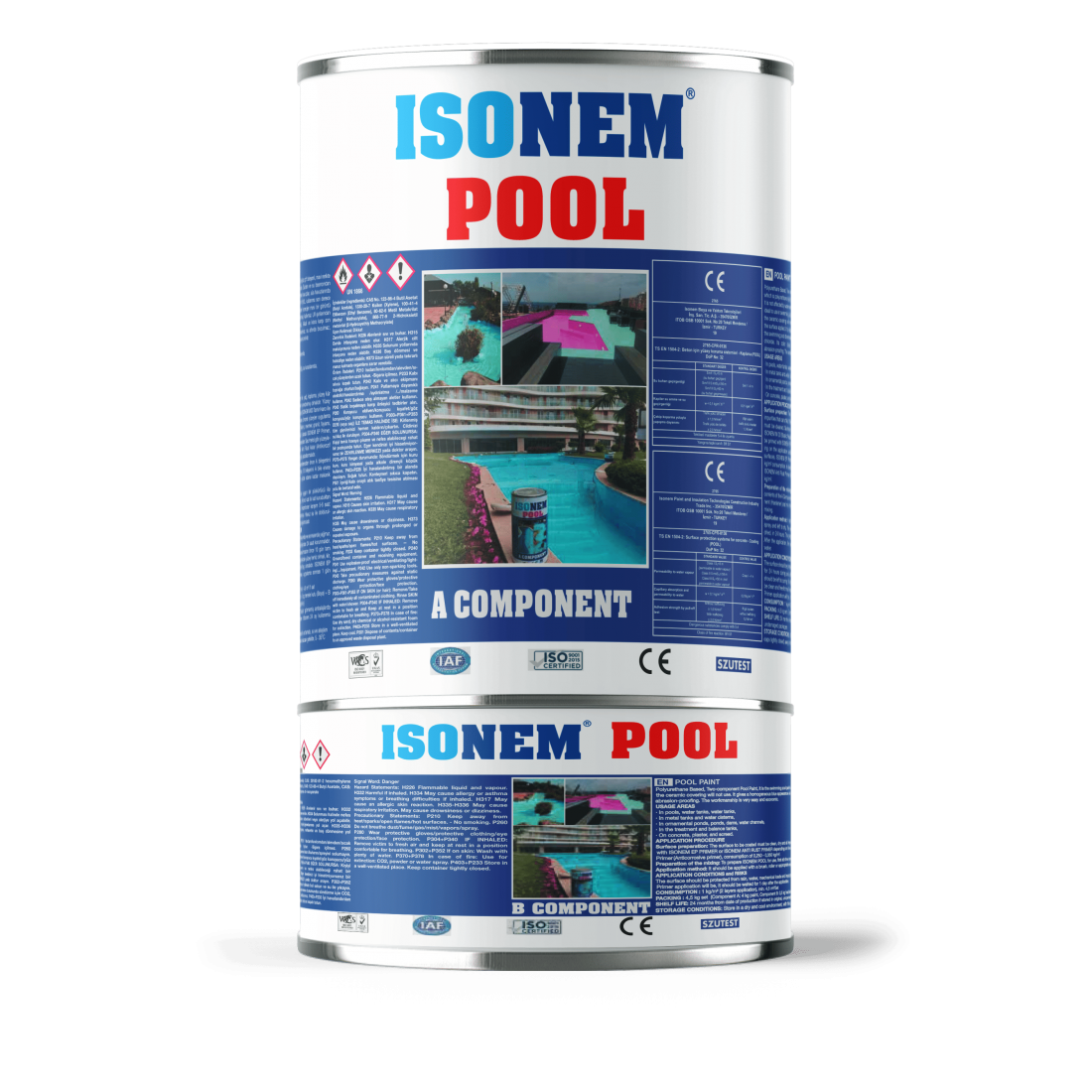 Vopsea Poliuretanică pentru Piscine 4,5 kg – POOL PAINT