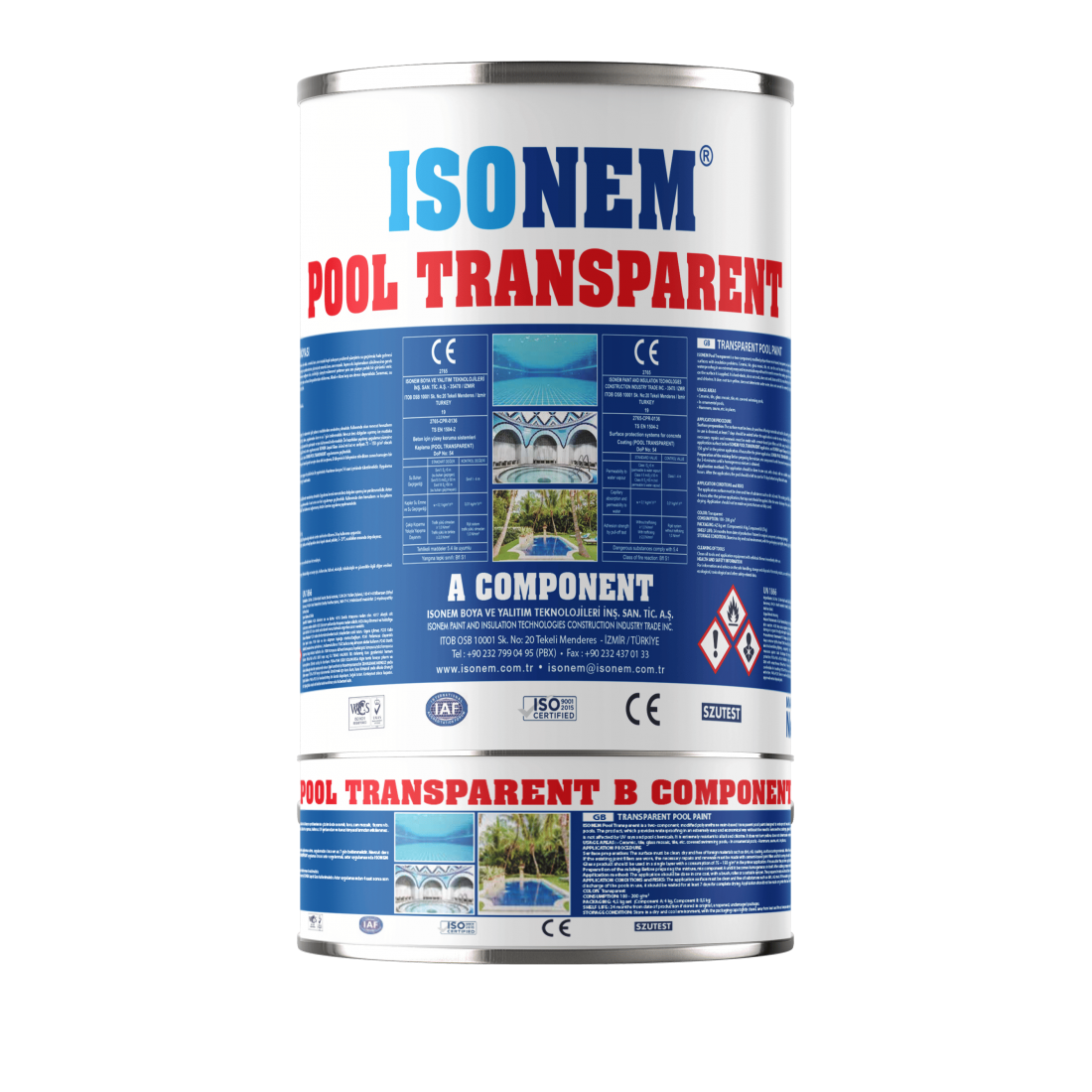 Vopsea Transparentă pentru Piscine 4,5 kg – POOL TRANSPARENT