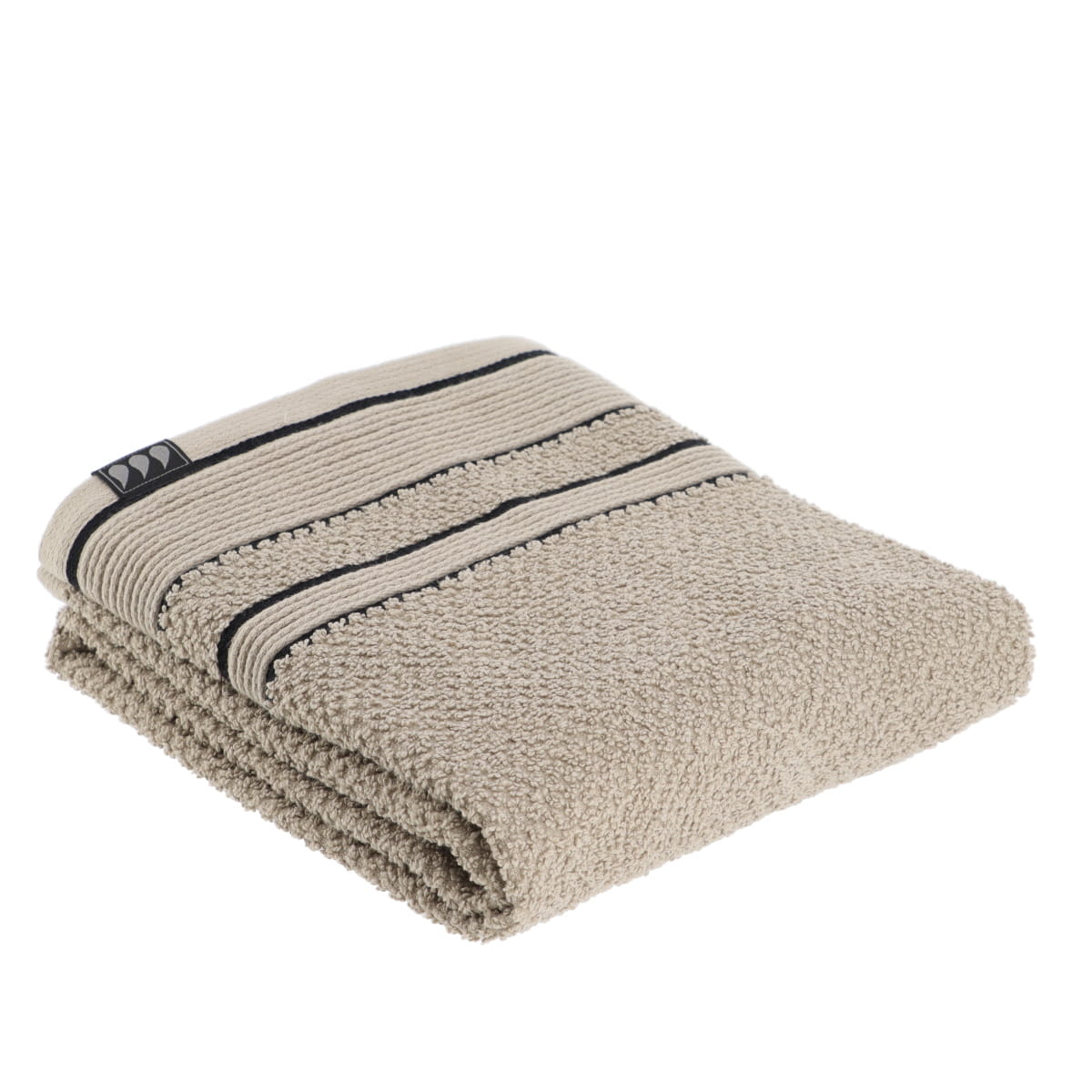 Prosop de mâini din bumbac 100 % dimensiune 50×90 cm – Twine/Negru