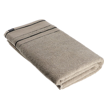 Prosop XXL din bumbac 100 % dimensiune 90×150 cm – Twine/Negru