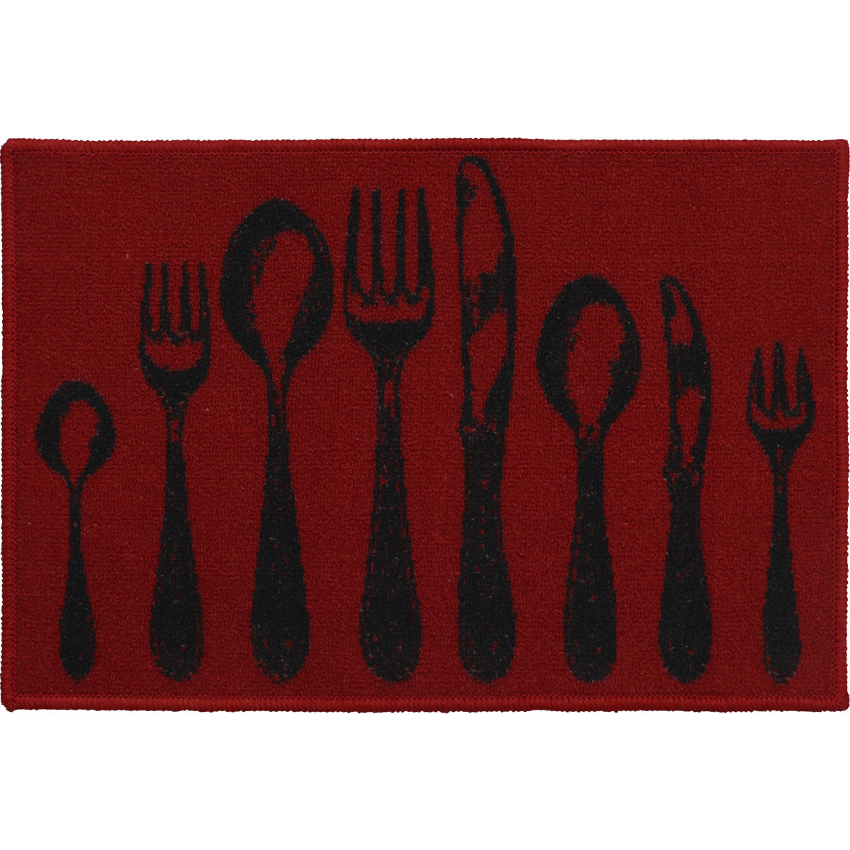 Covor bucătărie Couverts Red - 50X80CM