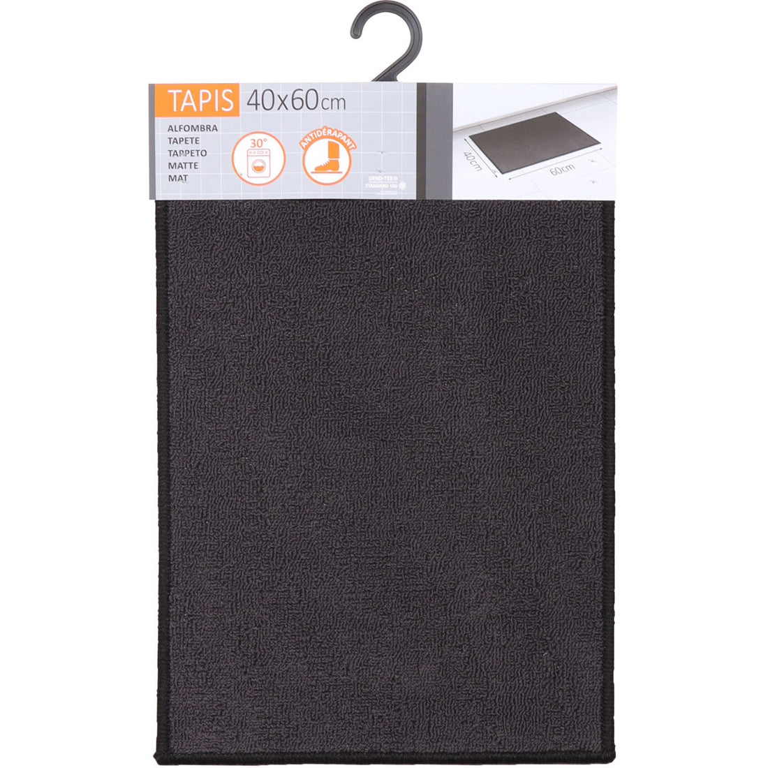 Covor bucătărie Anna Anthracite - 40X60CM - Covor bucătărie - Softambient