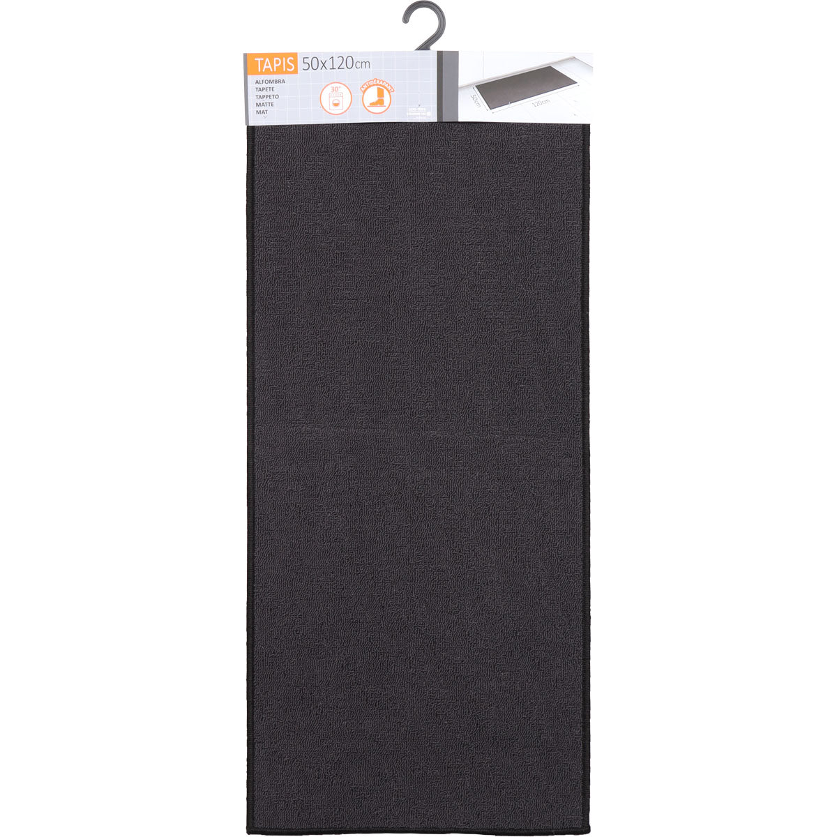 Covor bucătărie Anna Anthracite - 50X120CM - Covor bucătărie - Softambient
