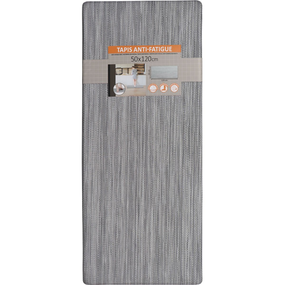 Covor bucătărie Pvc Light Grey - 50X120CM - Covor bucătărie - Softambient