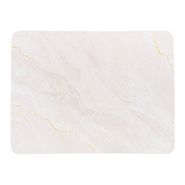 ovoraș dreptunghiular absorbant moale 45x60cm – efect marmură bej