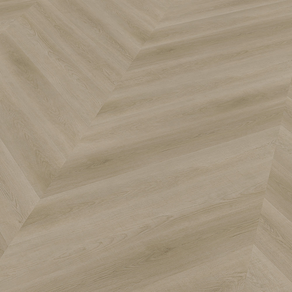Parchet LVT Texturat Chevron 3 mm Raw Oak Light Natural - W55 - Parchet - Softambient