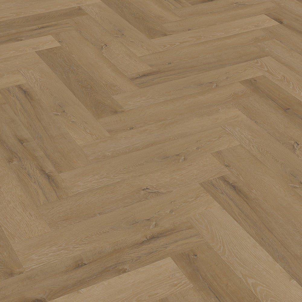 Parchet LVT Texturat Herringbone 3 mm Prestige Oak Light Amber - W55 - Parchet - Softambient