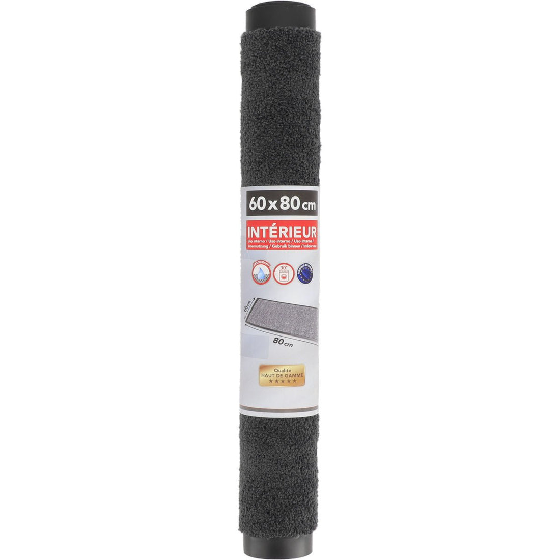 Preș de Intrare Interior Baptiste 60X80CM Poliamidă/Pvc Albastru Chine - Preș - Softambient