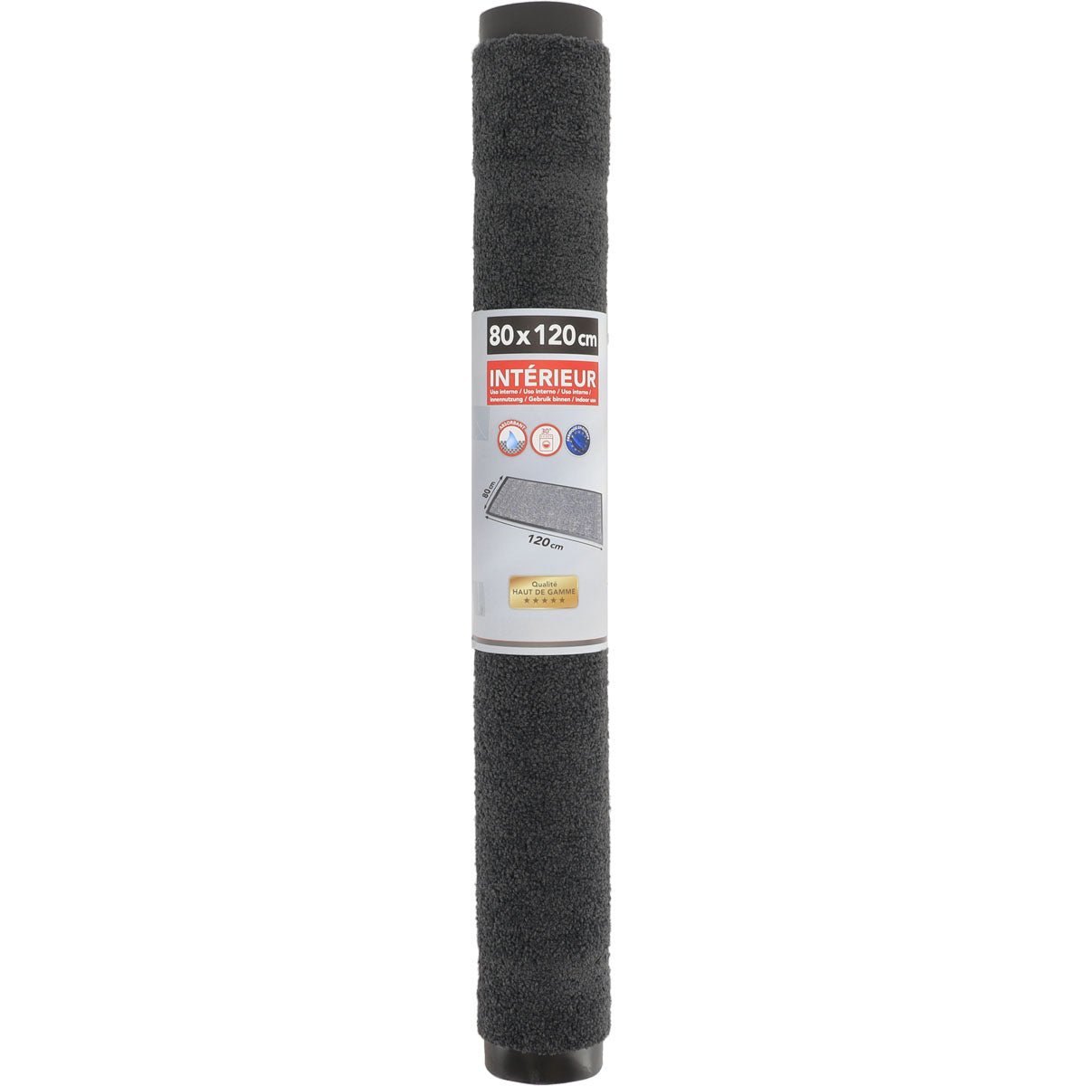 Preș de Intrare Interior Baptiste 80X120CM Poliamidă/Pvc Albastru Chine - Preș - Softambient